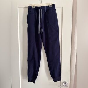 NWOT Figs Navy Joggers size small